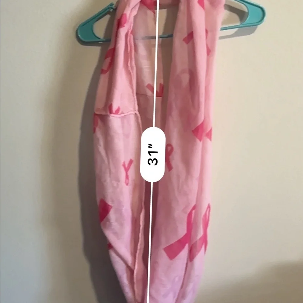 BREAST CANCER AWARENESS Infinity Scarf - Picture 3 of 5